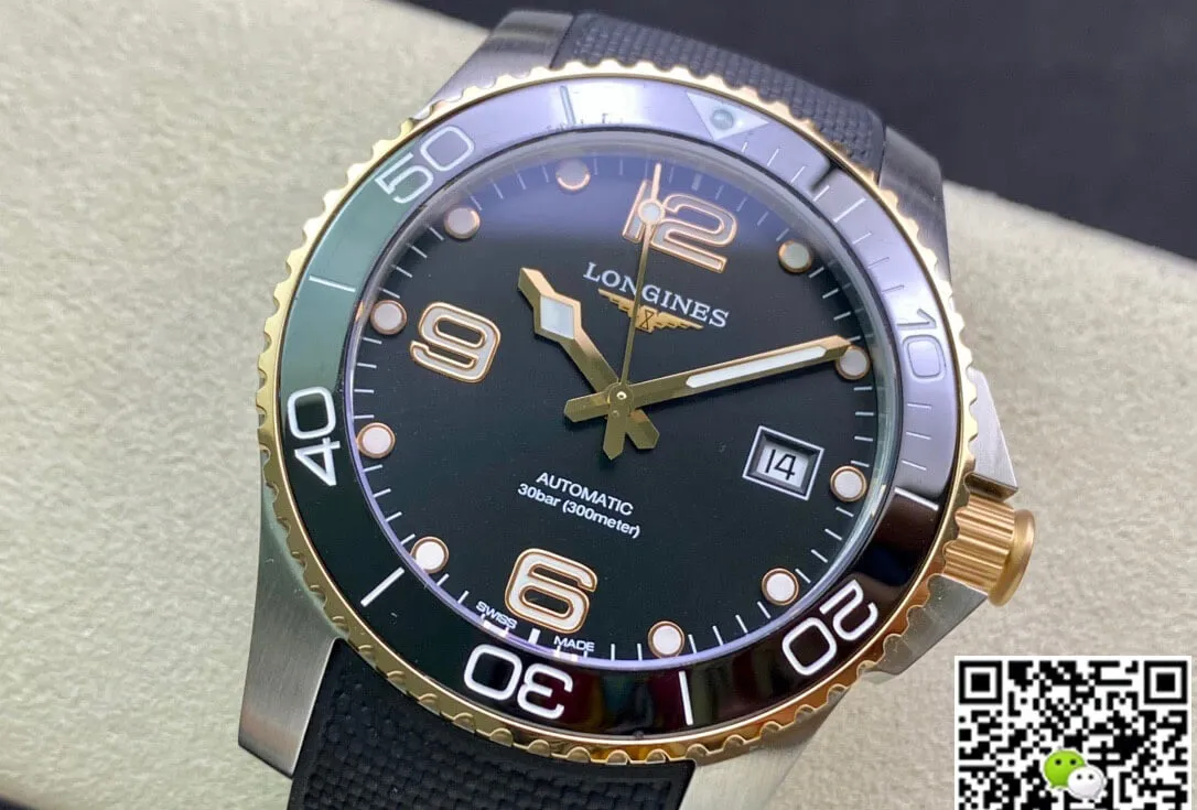 Longines Concas L3.781.3.58.9 ZF Factory 1:1 Best Edition Replica Watch Black Bezel